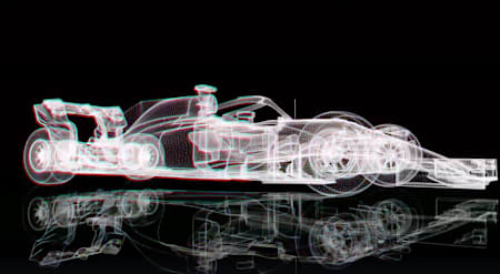 Almost all F1 design work is carried out on Computer-Aided Design (CAD) stations