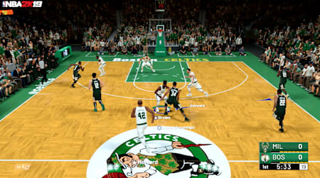 You need to be creative when you're dribbling in NBA 2K19