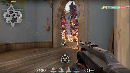 Unleash a wave of explosions along the strike path with Armageddon