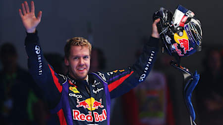 Sebastian Vettel makes the numbers add up
