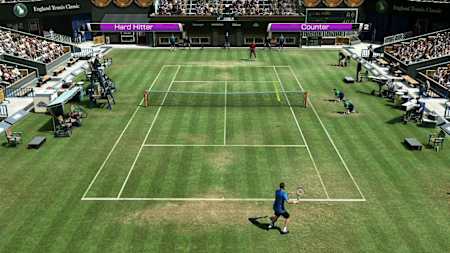 A screenshot of Virtua Tennis