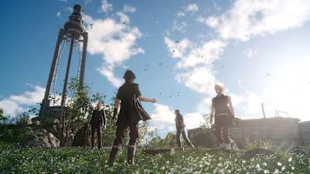 A screenshot of Final Fantasy XV