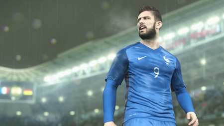 A screenshot of PES 2017