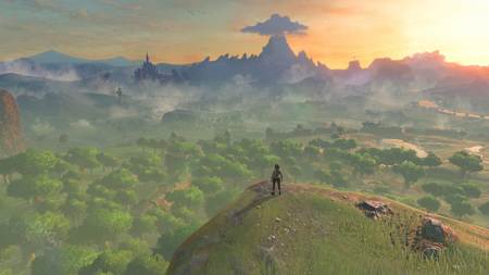 BotW has draw distance over OoT, that's for sure