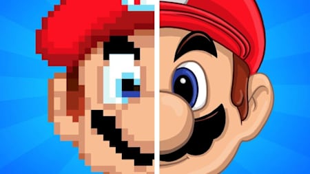 Old Vs. Modern Super Mario