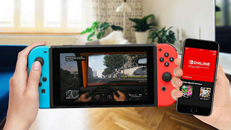 A mockup of what Grand Theft Auto V could look like on Switch