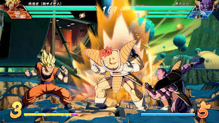 Each player gets three characters in a game