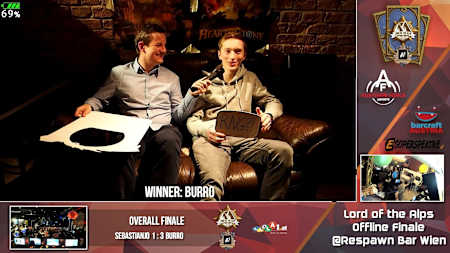 Burr0 nach seinem Sieg gegen Sebastian Jo im Interview