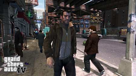 Die NPCs reagierten in GTA IV realistischer auf euch.