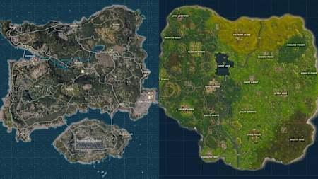 PUBG vs. Fortnite