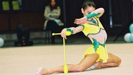 Ana Georgescu a făcut parte din echipa națională de gimnastică ritmică