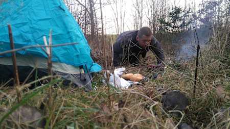 Grudniowy biwak w Krainie Wygasłych Wulkanow