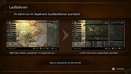 Zweitlaufbahnen könnt ihr im Menü allen acht Helden zuweisen.