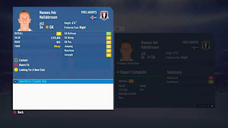 You'll be doing the thunderclap if you bag Hannes Thor Halldorsson