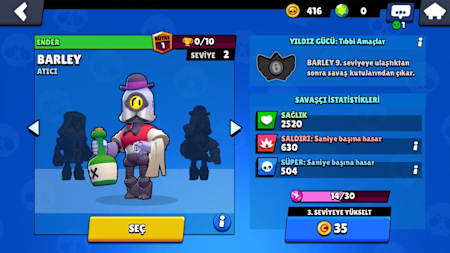 Brawl Stars - savaşçılar