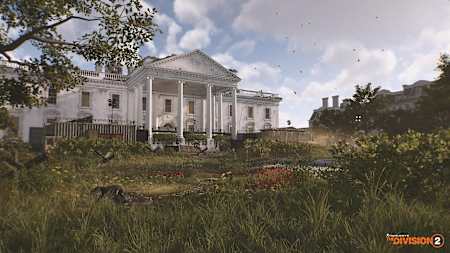 A screenshot of The White House in The Division 2