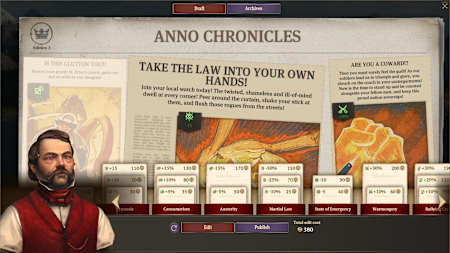 Ihr könnt die Zeitung manipulieren, um die Zufriedenheit zu erhöhen.