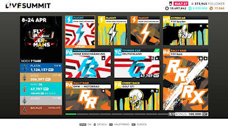 In jedem LIVE-Summit erwarten uns 9 Events