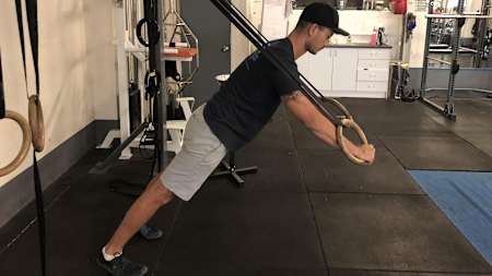 Suspension trainer push-ups will put you through your paces.