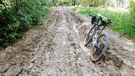I takhle vypadal terén na Loudání
