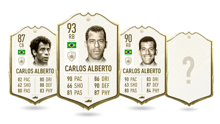 Oceny piłkarza Carlos Alberto w FUT 20