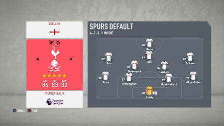 FIFA 20 Tottenham Hotspur