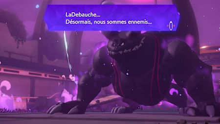 Dans le jeu vidéo, Ring Fit Adventure vous êtes un héros en tenue de sport qui sort un anneau magique pour vaincre Drogo, le dragon aux pectoraux saillants.