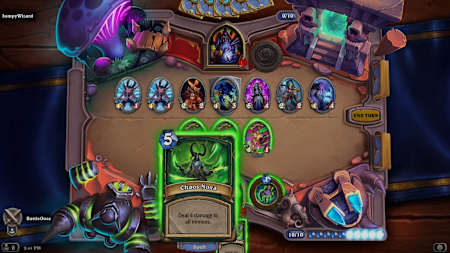 Hearthstone: Ashes of Outland Chaos Nova card