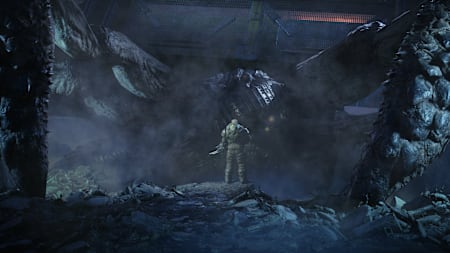 Gears Tactics monster scene