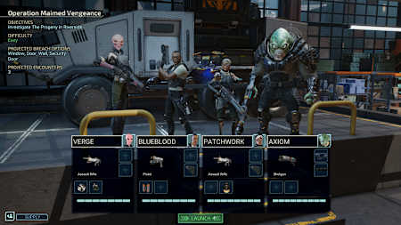 Choose your alien squad