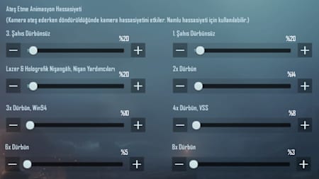 PUBG Mobile Emulator Ateş Etme Animasyon Hassasiyeti