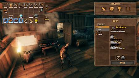 Temel eşyaları tezgâha ihtiyaç duymadan üretebilirsin.