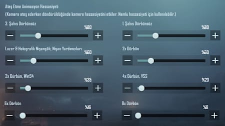 PUBG Mobile Ateş Etme Animasyon Hassasiyeti