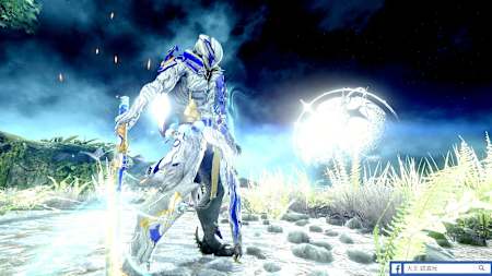 除了MOD可高度客製，戰甲外觀改造的多樣化也是遊戲的魅力之一，被稱為星際暖暖非浪得虛名，圖中戰甲為客製過的EXCALIBUR UMBRA，戲稱為黑咖哩