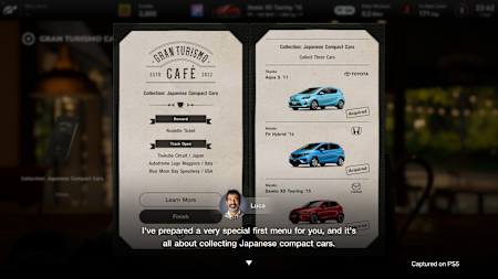 Gran Turismo 7 Cafés