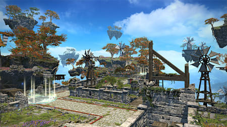 FFXIV Cloud Nine Map