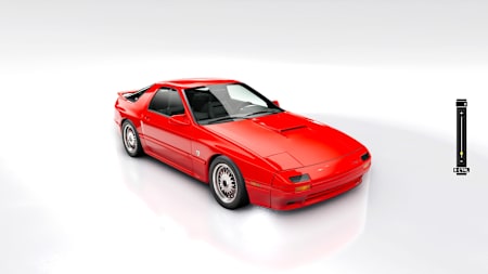 Screenshot aus The Crew Motorfest zeigt den RX-7 Turbo 10th Anniversary