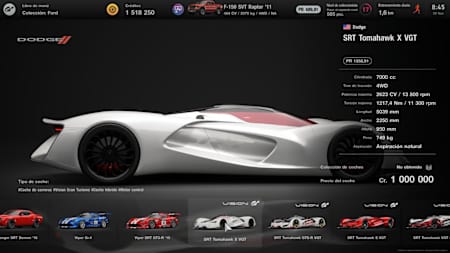 Gran Turismo 7 SRT Tomahawk X VGT