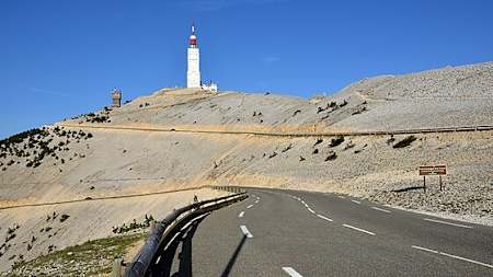 Mont Ventoux de kale berg
