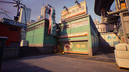 Metropol 10 haritası görsel açıdan VALORANT haritalarını andırıyor