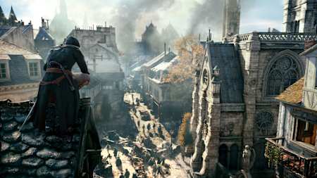 Скриншот Assassin's Creed Unity.