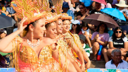 Carnaval Andino Arica con la Fuerza del Sol