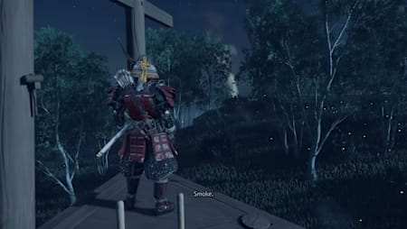 睜大眼睛尋找小徑上暴戾的怨靈