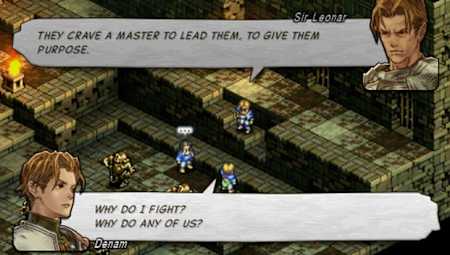 Denam est un des personnages du jeu vidéo RPG Tactics Ogre.