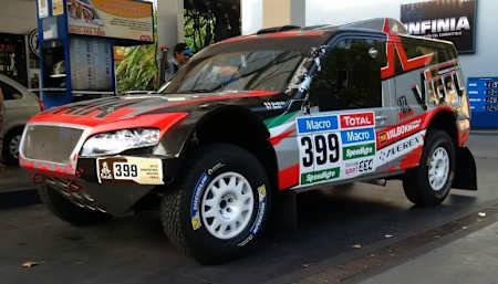 El Titano de Michele Cinotto en el Dakar 2015