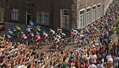 Tour de France mais perto dos fãs