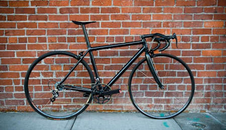 A side view of the world's lightest road bike