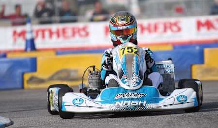 Jak, as a twelve-year-old Rookie late in 2017 winning one of the world's premier races and the biggest race in the United States, the Superkarts! USA (SKUSA) SuperNationals in Las Vegas