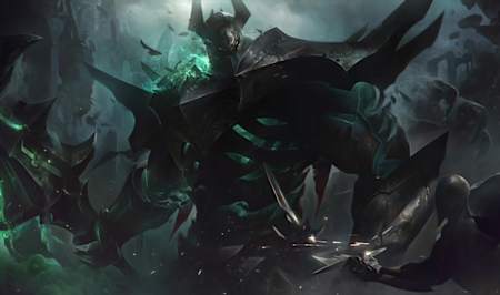Mordekaiser, znany także jako Żelazny Upiór, z gry League of Legends
