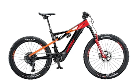 Aggressiva Enduro a pedalata assistita di casa KTM.